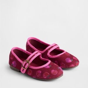 Toddler Corduroy Mary Jane Flats